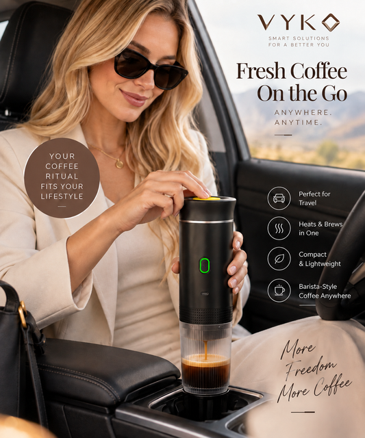 CoffeeGo™ 3-in-1 Portable Espresso Maker